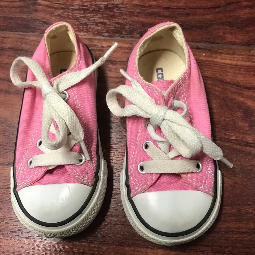 Pink Converse Toddler size 5